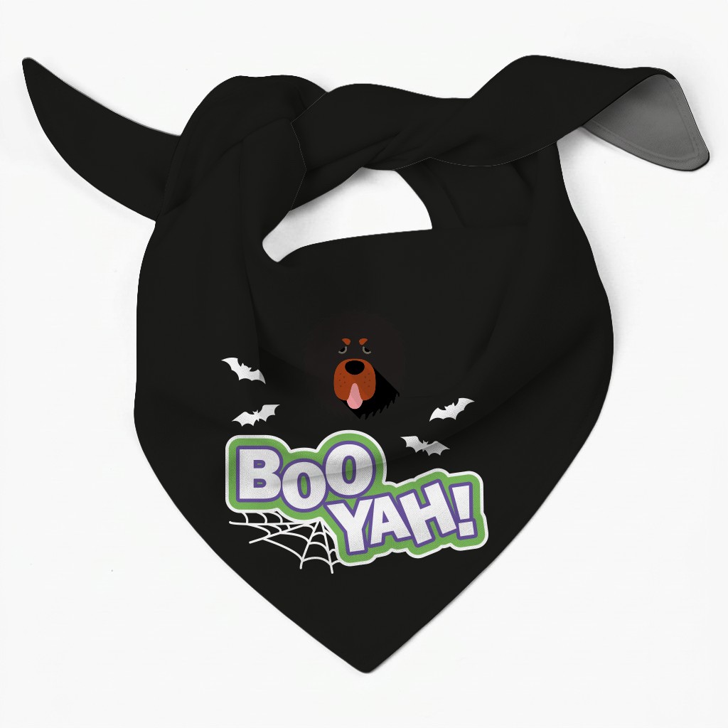 Boo Yah! Personalized {breedFullName} Bandana