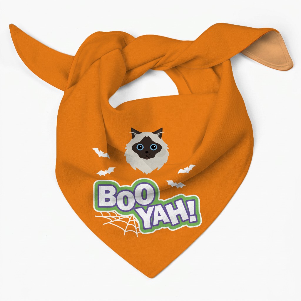 Boo Yah! Personalized {breedFullName} Bandana
