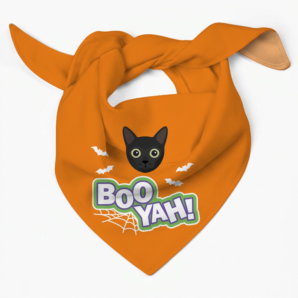 Boo Yah! Personalized {breedFullName} Bandana