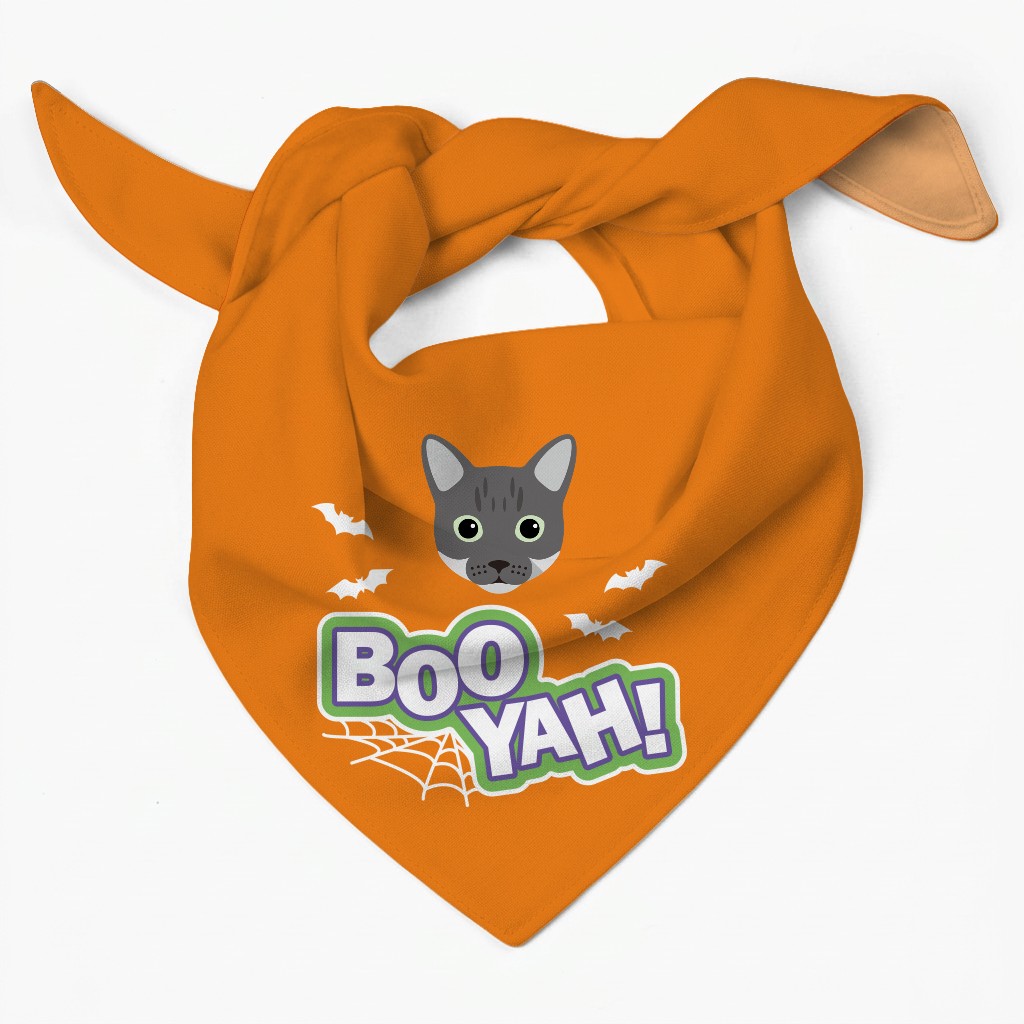 Boo Yah! Personalized {breedFullName} Bandana