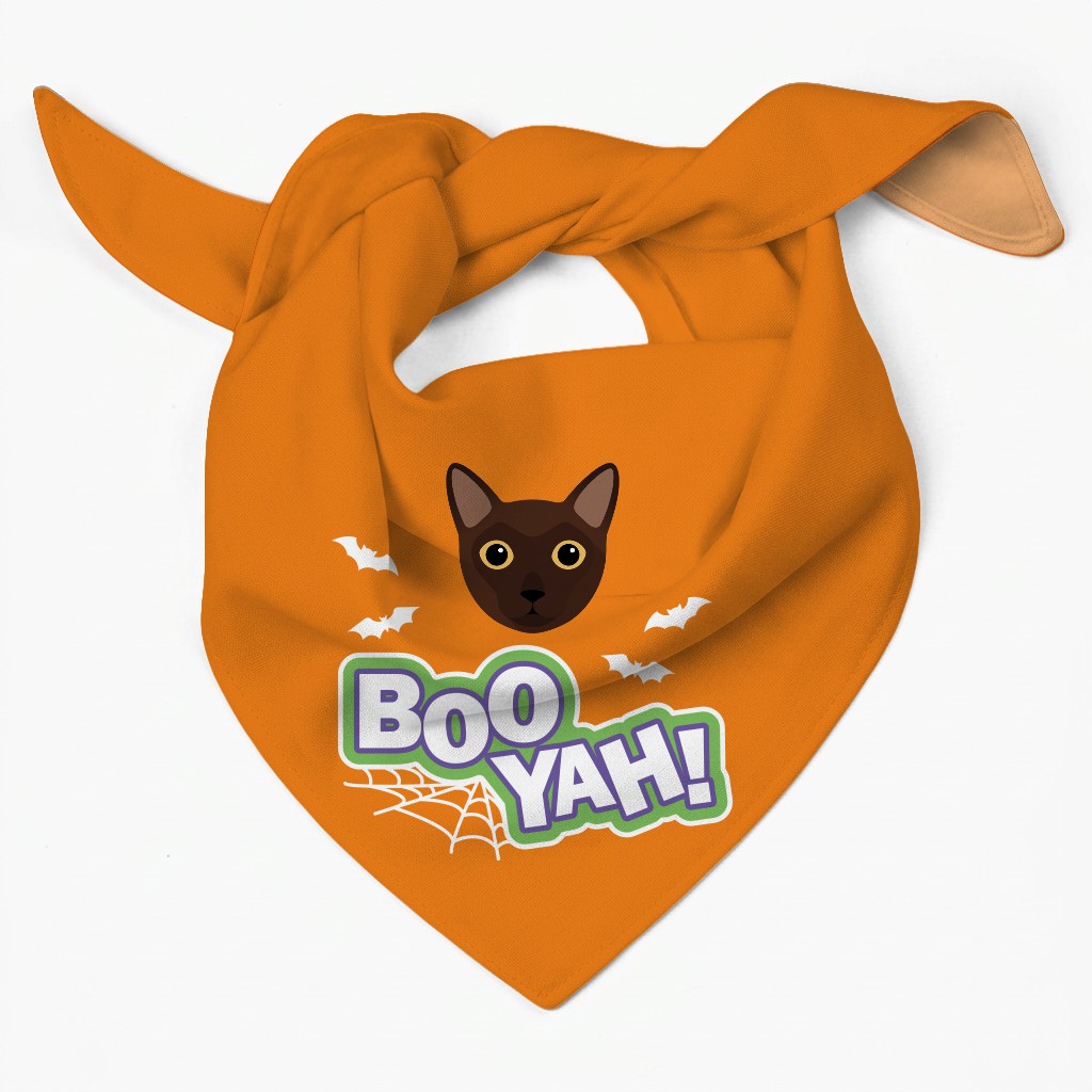 Boo Yah! Personalized {breedFullName} Bandana