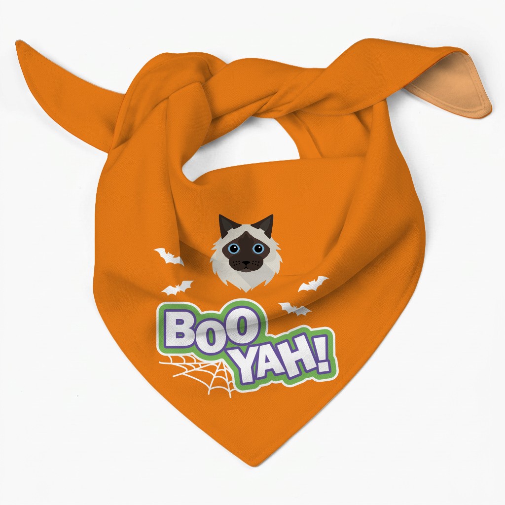 Boo Yah! Personalized {breedFullName} Bandana