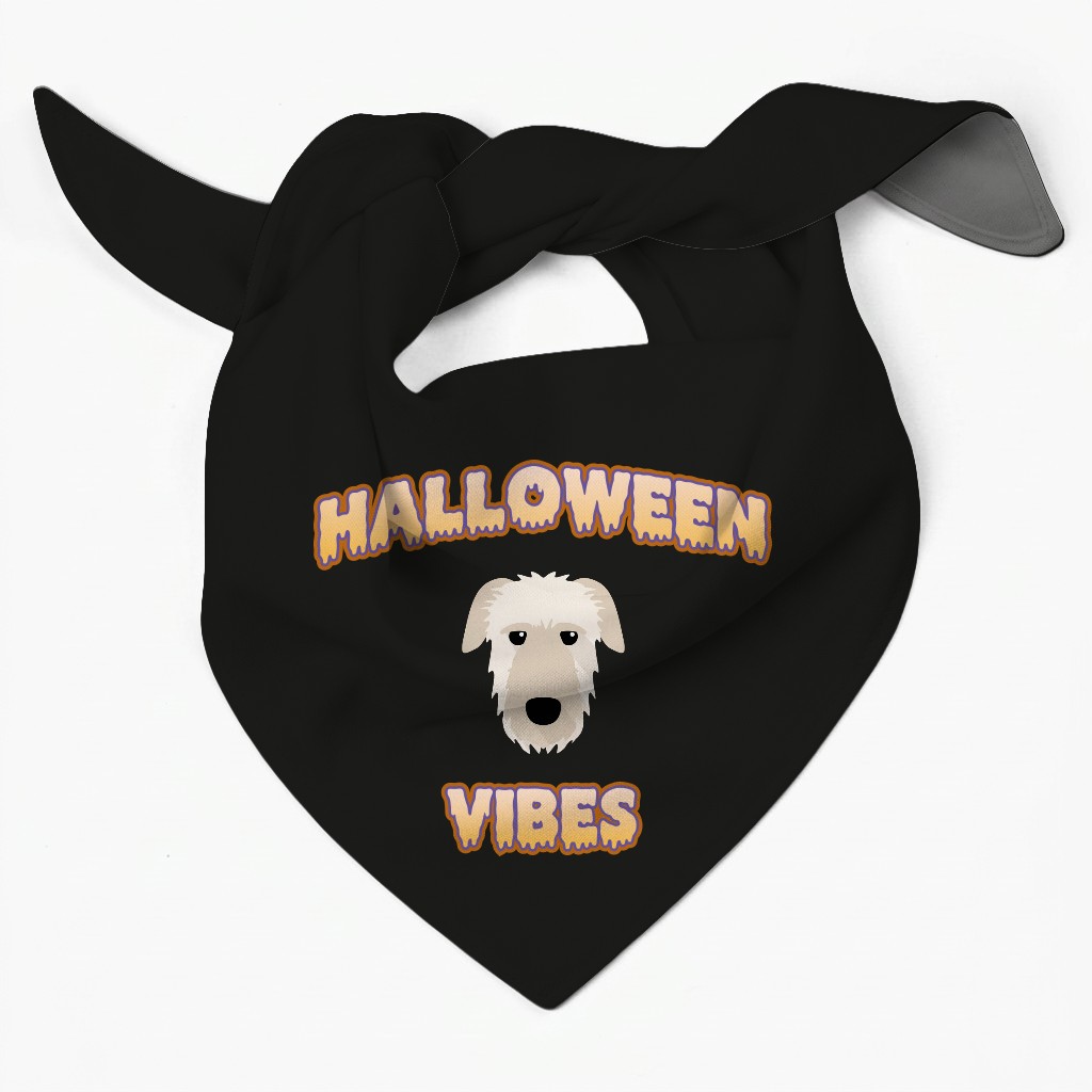 Halloween Vibes: Personalized {breedFullName} Bandana