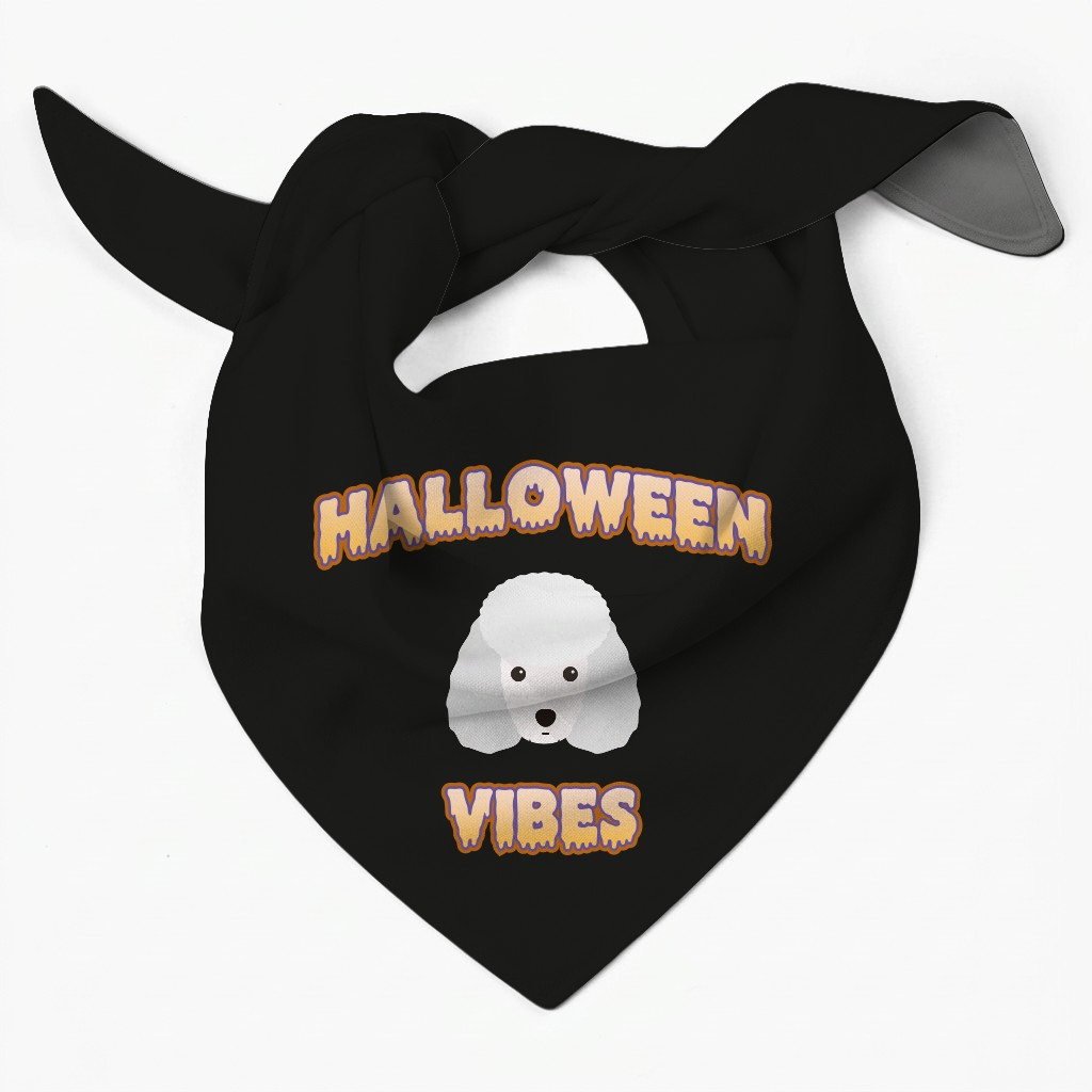 Halloween Vibes: Personalised {breedFullName} Bandana