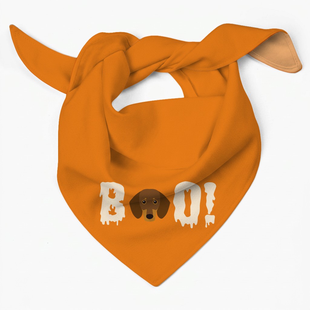 Spooky Boo! Personalized {breedFullName} Bandana