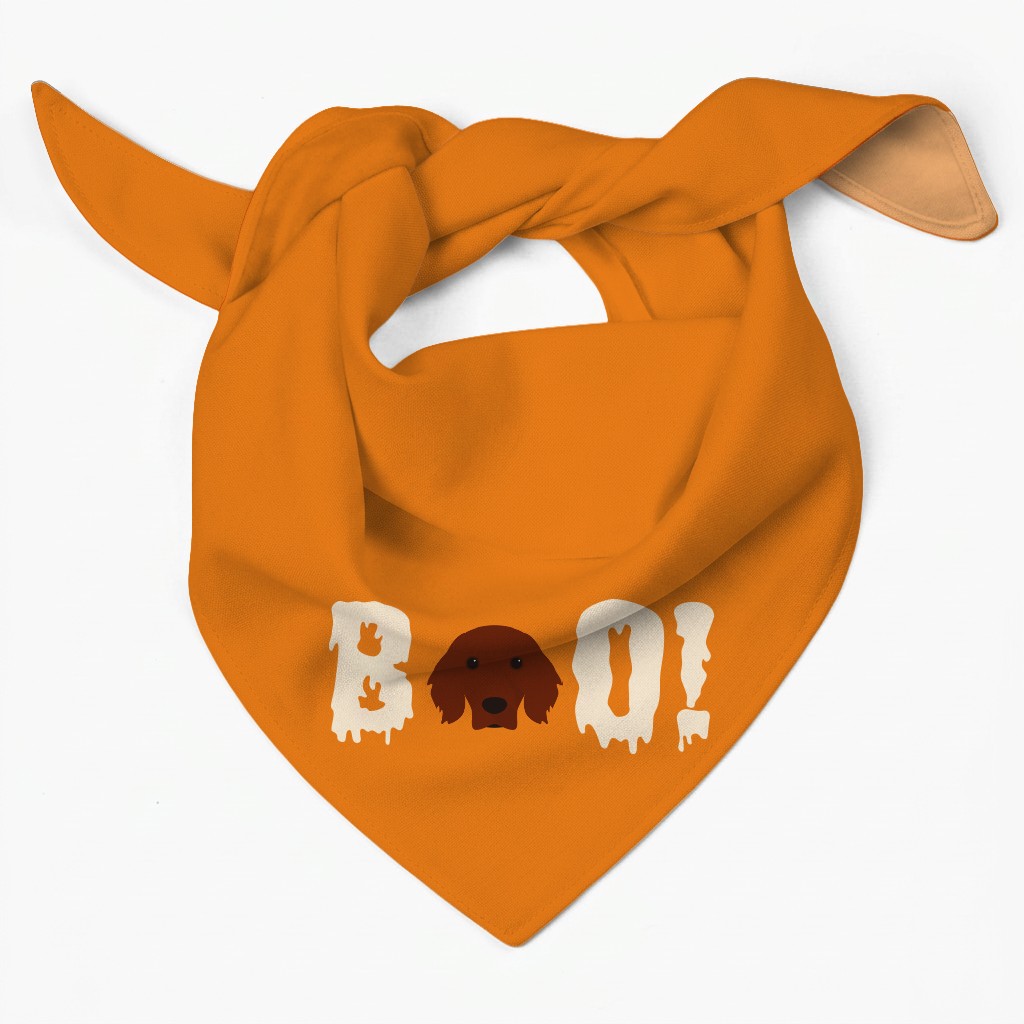 Spooky Boo! Personalized {breedFullName} Bandana