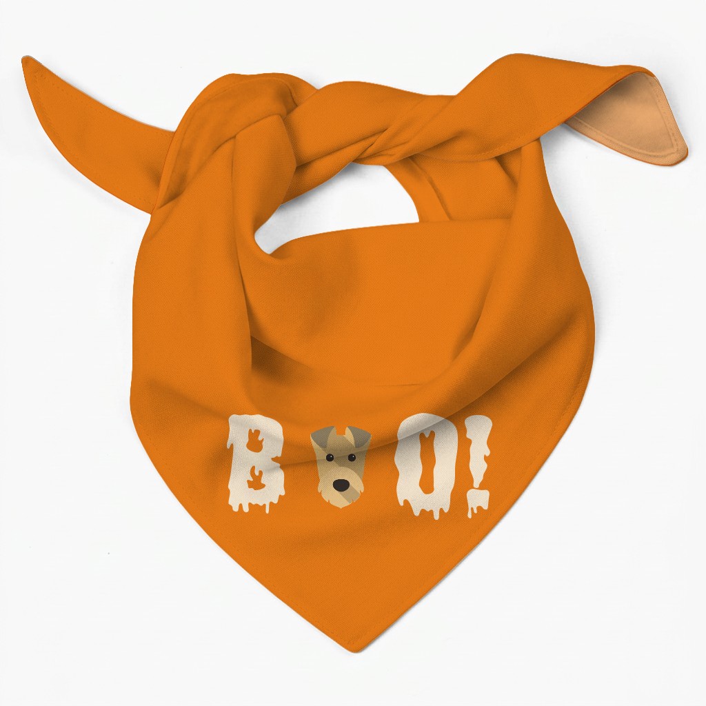Spooky Boo! Personalized {breedFullName} Bandana