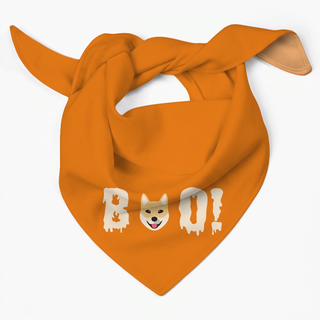 Spooky Boo! Personalized {breedFullName} Bandana