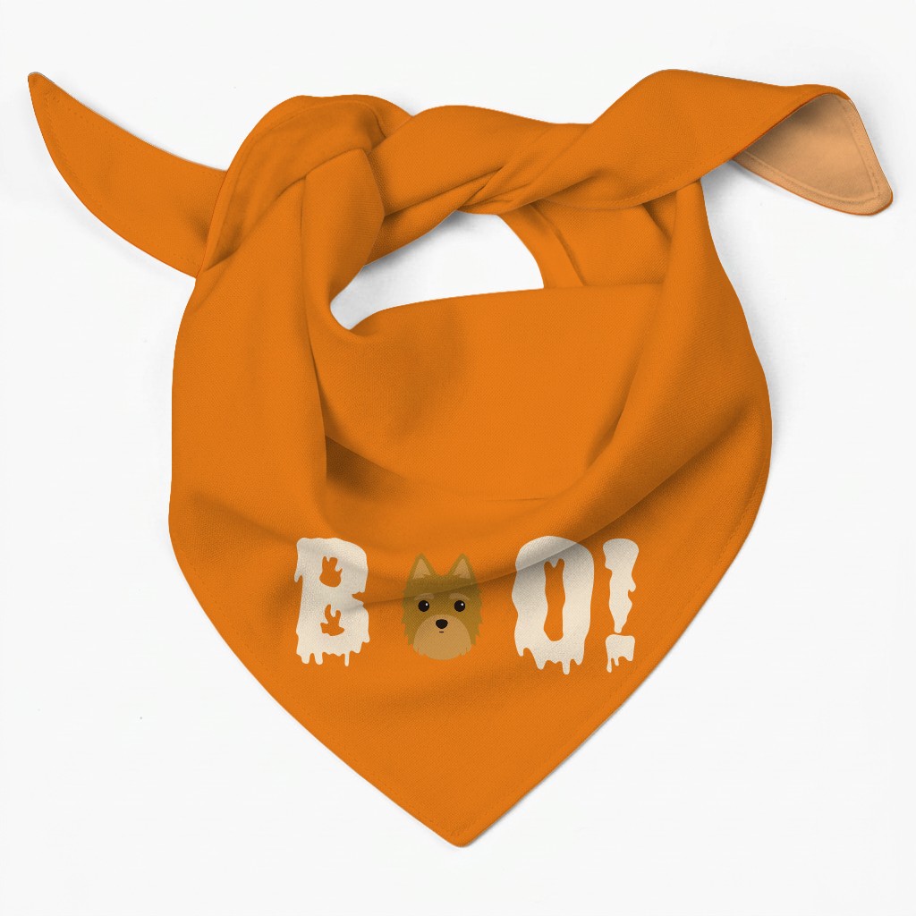 Spooky Boo! Personalized {breedFullName} Bandana