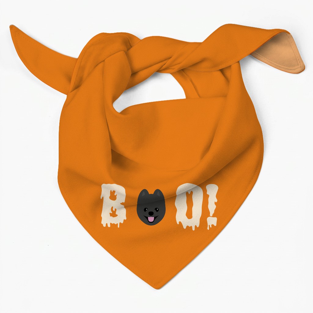 Spooky Boo! Personalized {breedFullName} Bandana