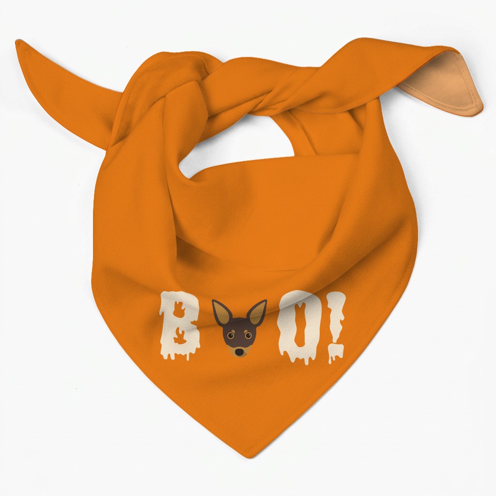 Spooky Boo! Personalized {breedFullName} Bandana
