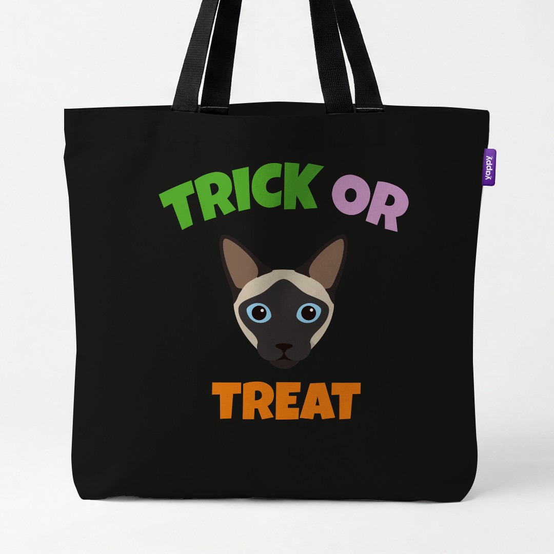 Personalized Siamese Modern Halloween Gifts