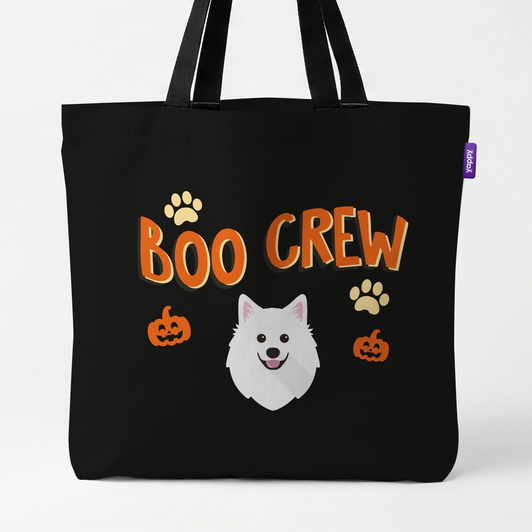 'Boo Crew' - Personalised {breedCommonName} Canvas Bag