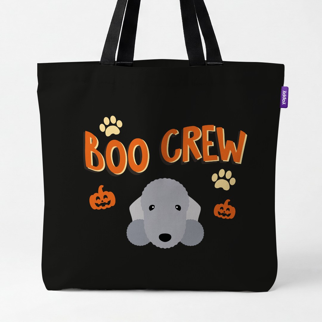'Boo Crew' - Personalized {breedCommonName} Canvas Bag