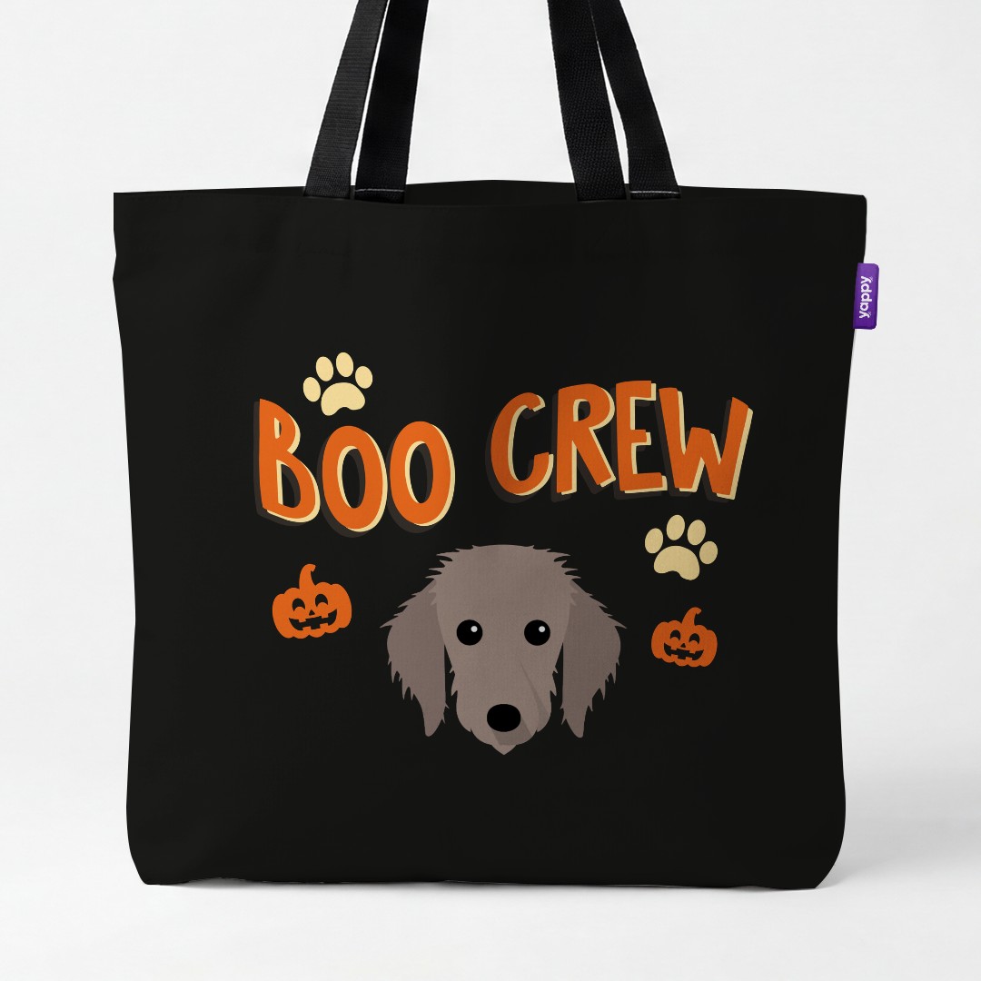 'Boo Crew' - Personalized {breedCommonName} Canvas Bag