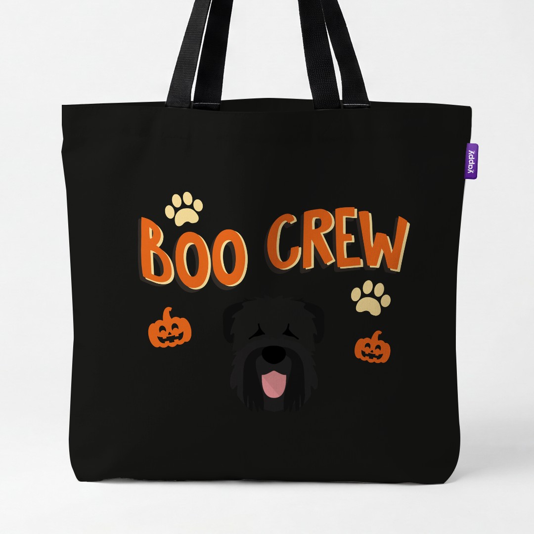 'Boo Crew' - Personalized {breedCommonName} Canvas Bag