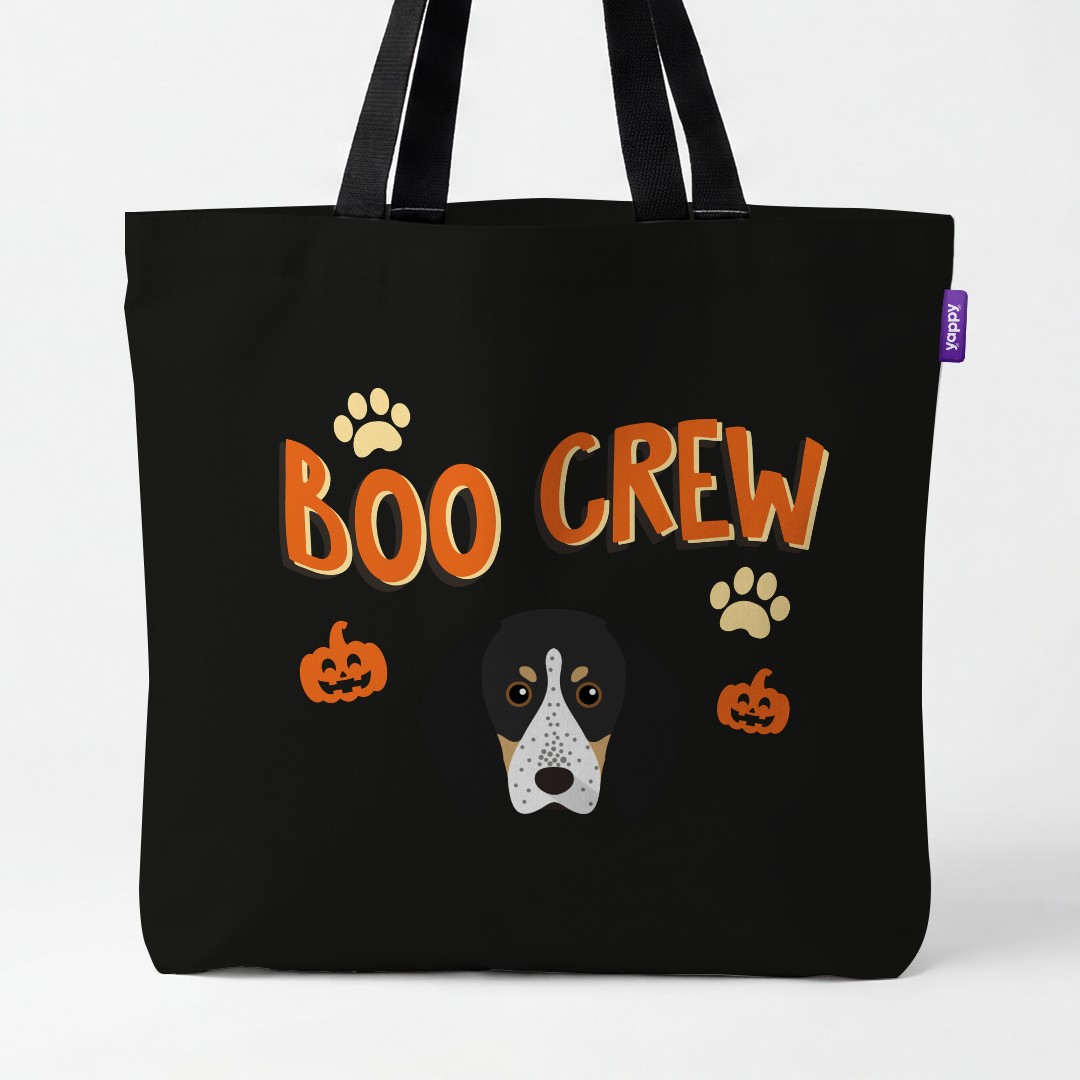 'Boo Crew' - Personalized {breedCommonName} Canvas Bag