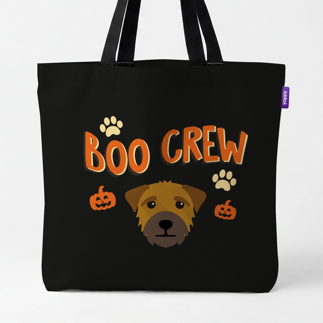 'Boo Crew' - Personalized {breedCommonName} Canvas Bag