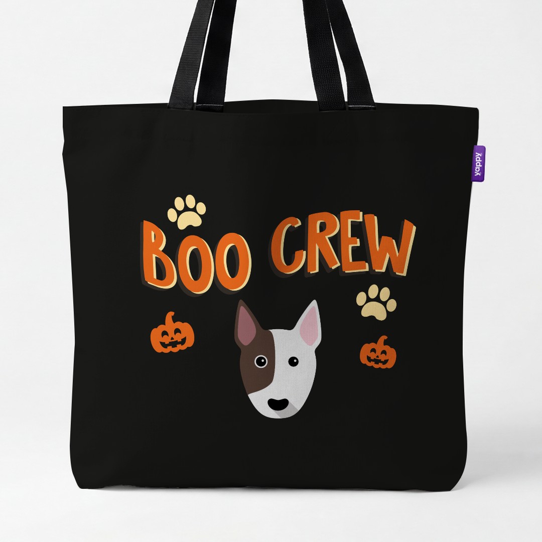 'Boo Crew' - Personalized {breedCommonName} Canvas Bag