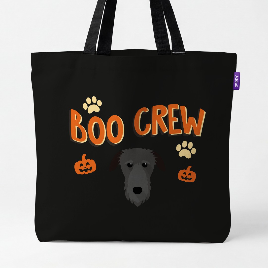 'Boo Crew' - Personalized {breedCommonName} Canvas Bag