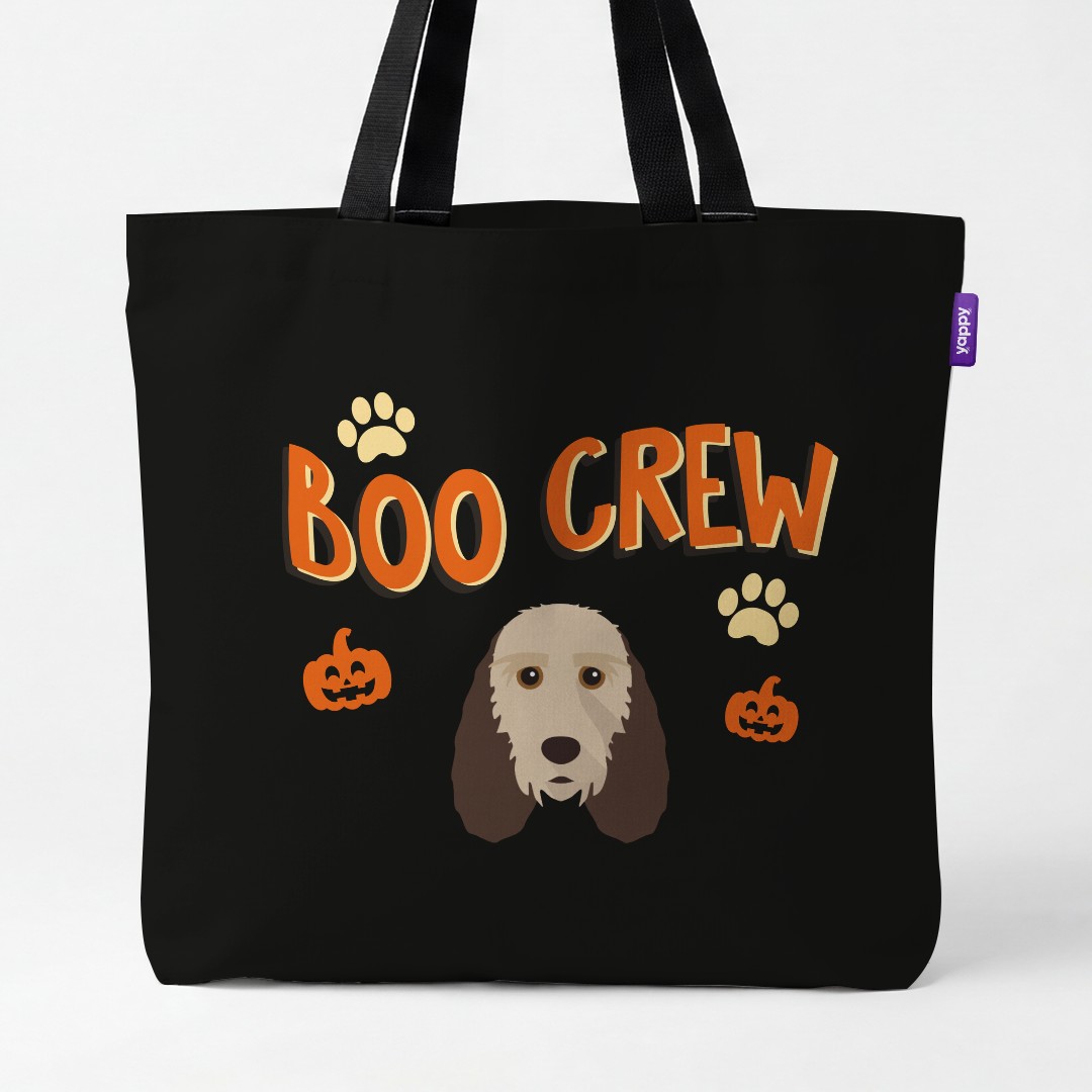 'Boo Crew' - Personalised {breedCommonName} Canvas Bag