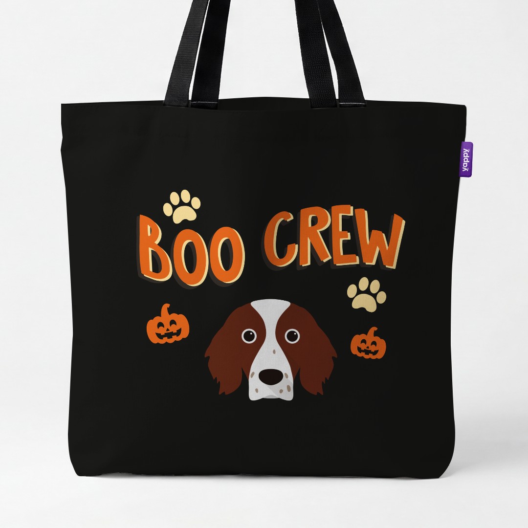 'Boo Crew' - Personalized {breedCommonName} Canvas Bag
