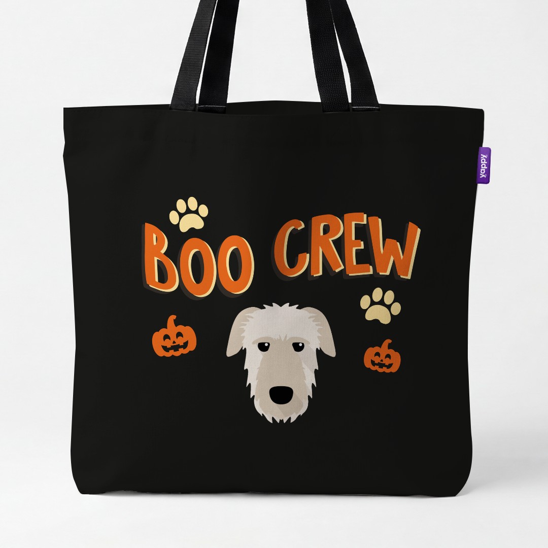 'Boo Crew' - Personalized {breedCommonName} Canvas Bag