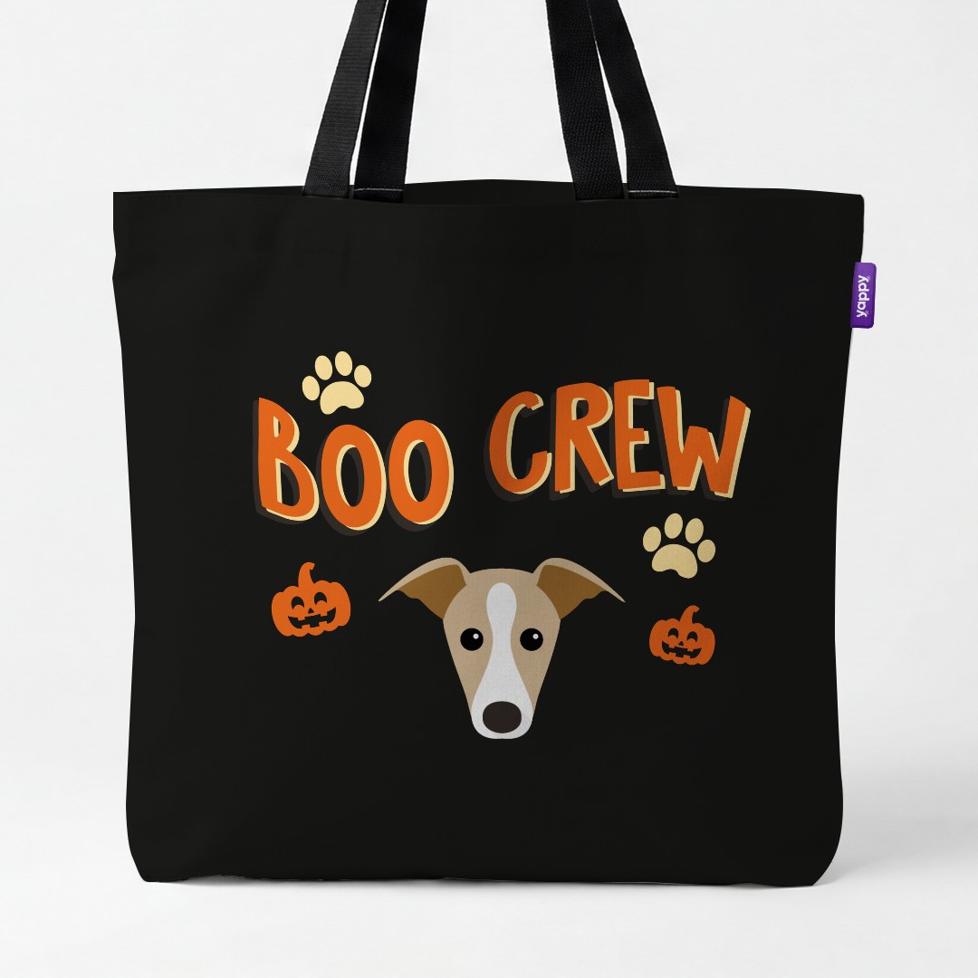 'Boo Crew' - Personalized {breedCommonName} Canvas Bag