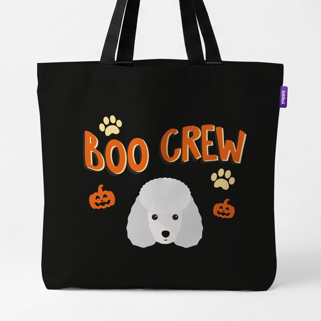 'Boo Crew' - Personalized {breedCommonName} Canvas Bag