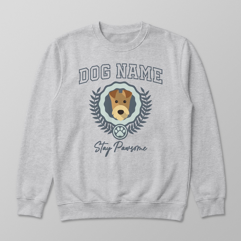 Stay Pawsome: Personalized {breedFullName} Sweatshirt