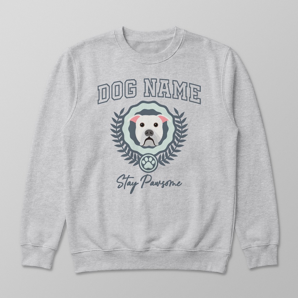 Stay Pawsome: Personalized {breedFullName} Sweatshirt