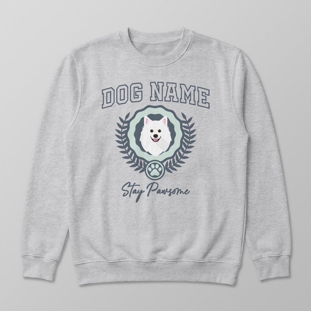 Stay Pawsome: Personalised {breedFullName} Sweatshirt