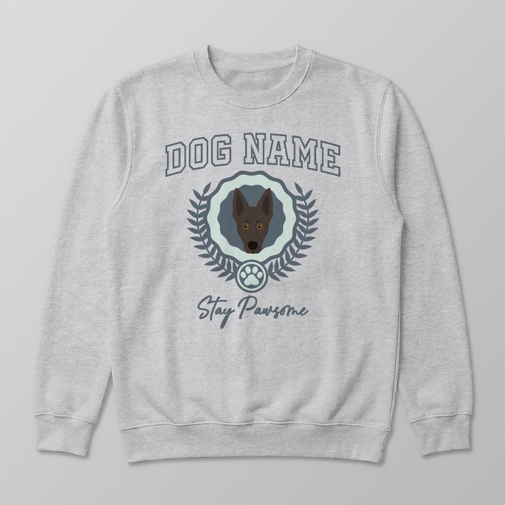 Stay Pawsome: Personalized {breedFullName} Sweatshirt