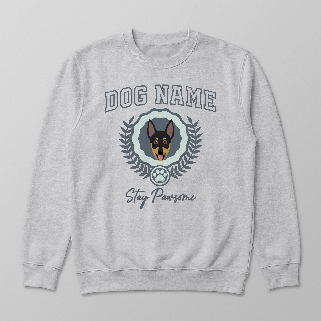 Stay Pawsome: Personalized {breedFullName} Sweatshirt