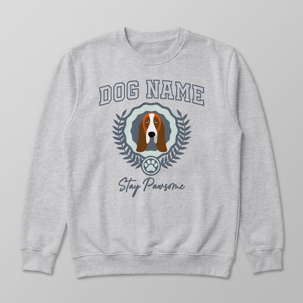 Stay Pawsome: Personalized {breedFullName} Sweatshirt