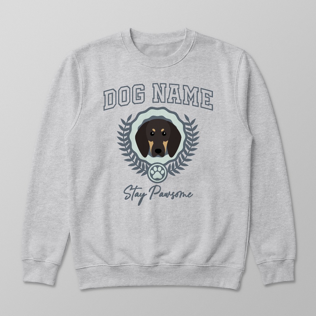 Stay Pawsome: Personalized {breedFullName} Sweatshirt