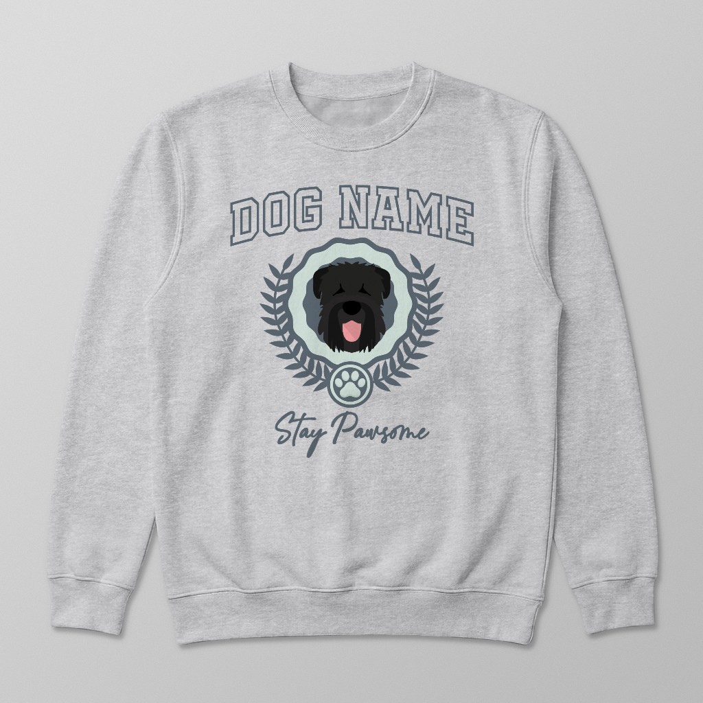 Stay Pawsome: Personalized {breedFullName} Sweatshirt