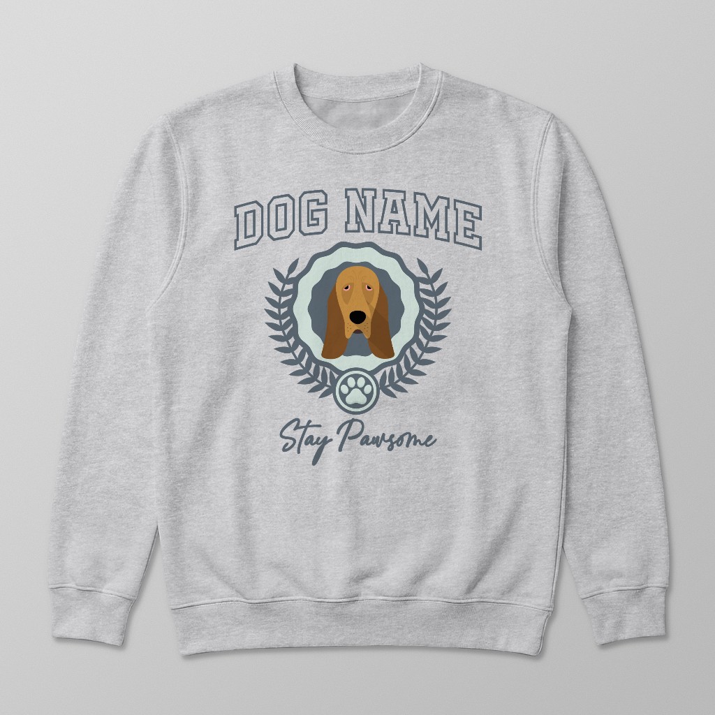 Stay Pawsome: Personalized {breedFullName} Sweatshirt