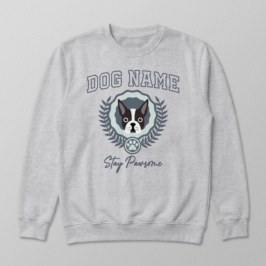 Stay Pawsome: Personalized {breedFullName} Sweatshirt