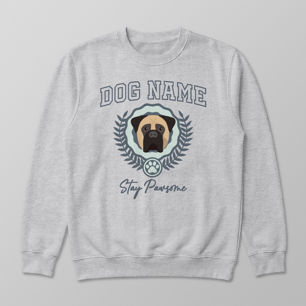 Stay Pawsome: Personalized {breedFullName} Sweatshirt