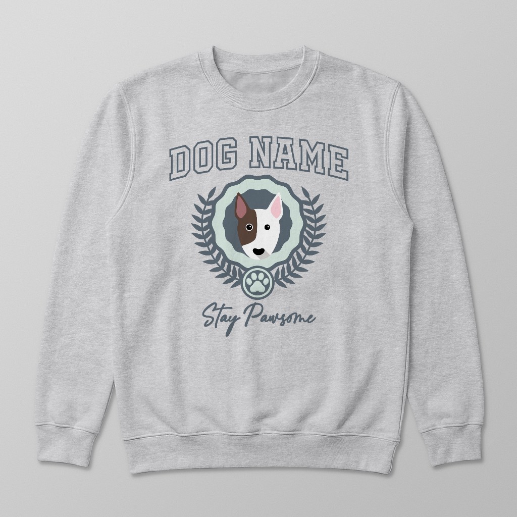 Stay Pawsome: Personalized {breedFullName} Sweatshirt
