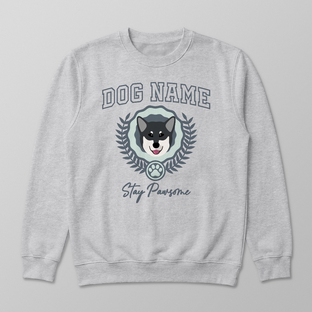 Stay Pawsome: Personalized {breedFullName} Sweatshirt
