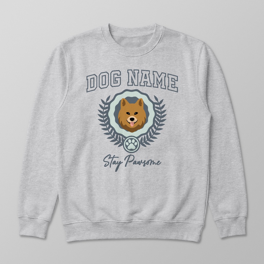 Stay Pawsome: Personalized {breedFullName} Sweatshirt