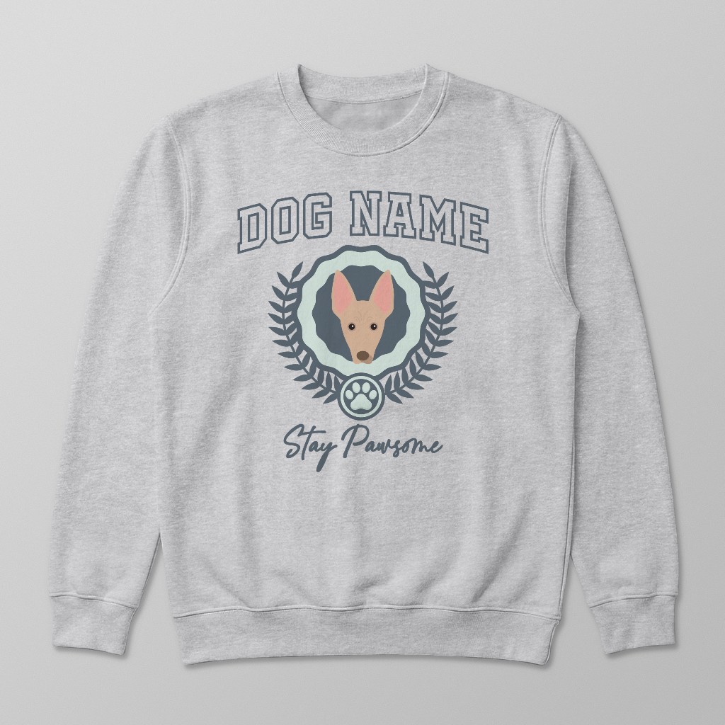 Stay Pawsome: Personalized {breedFullName} Sweatshirt