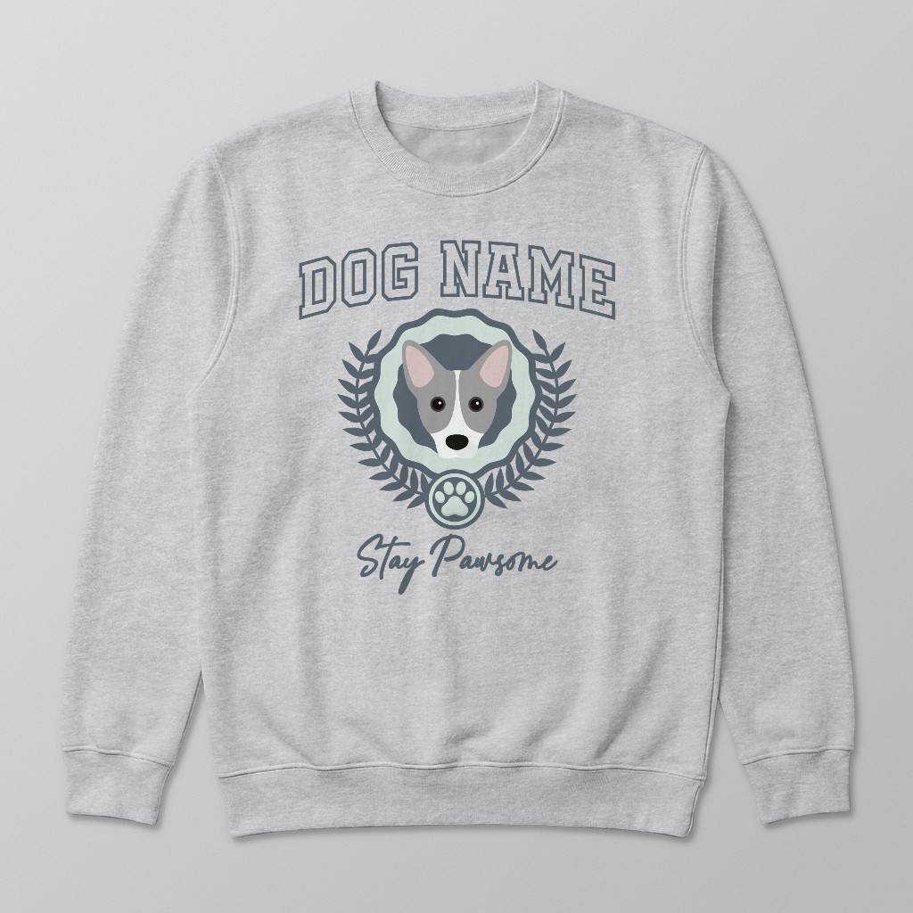 Stay Pawsome: Personalized {breedFullName} Sweatshirt