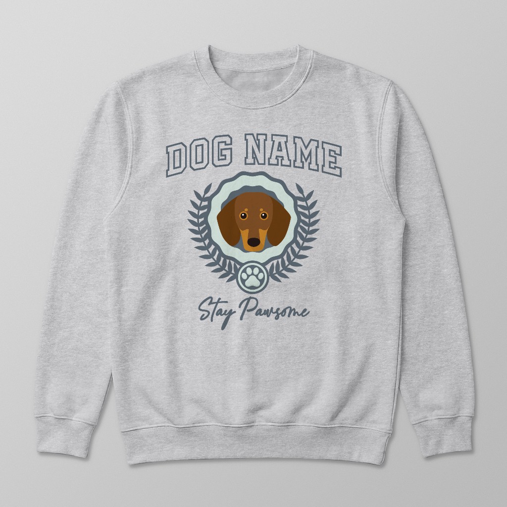 Stay Pawsome: Personalized {breedFullName} Sweatshirt