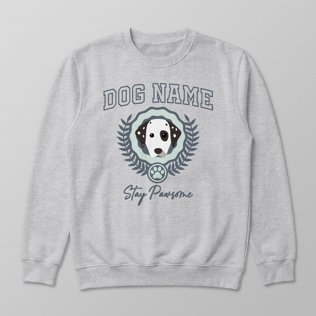 Stay Pawsome: Personalized {breedFullName} Sweatshirt