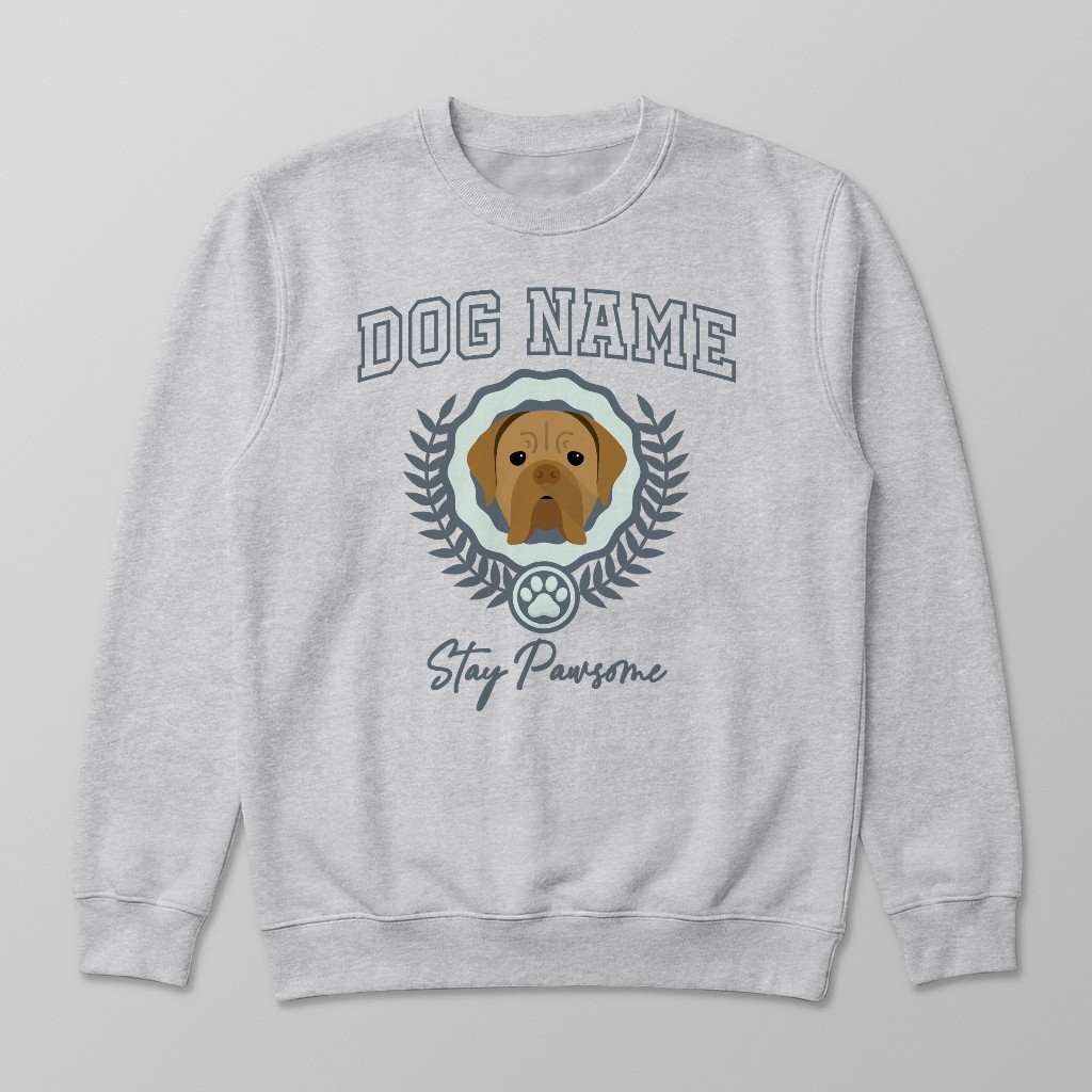 Stay Pawsome: Personalized {breedFullName} Sweatshirt
