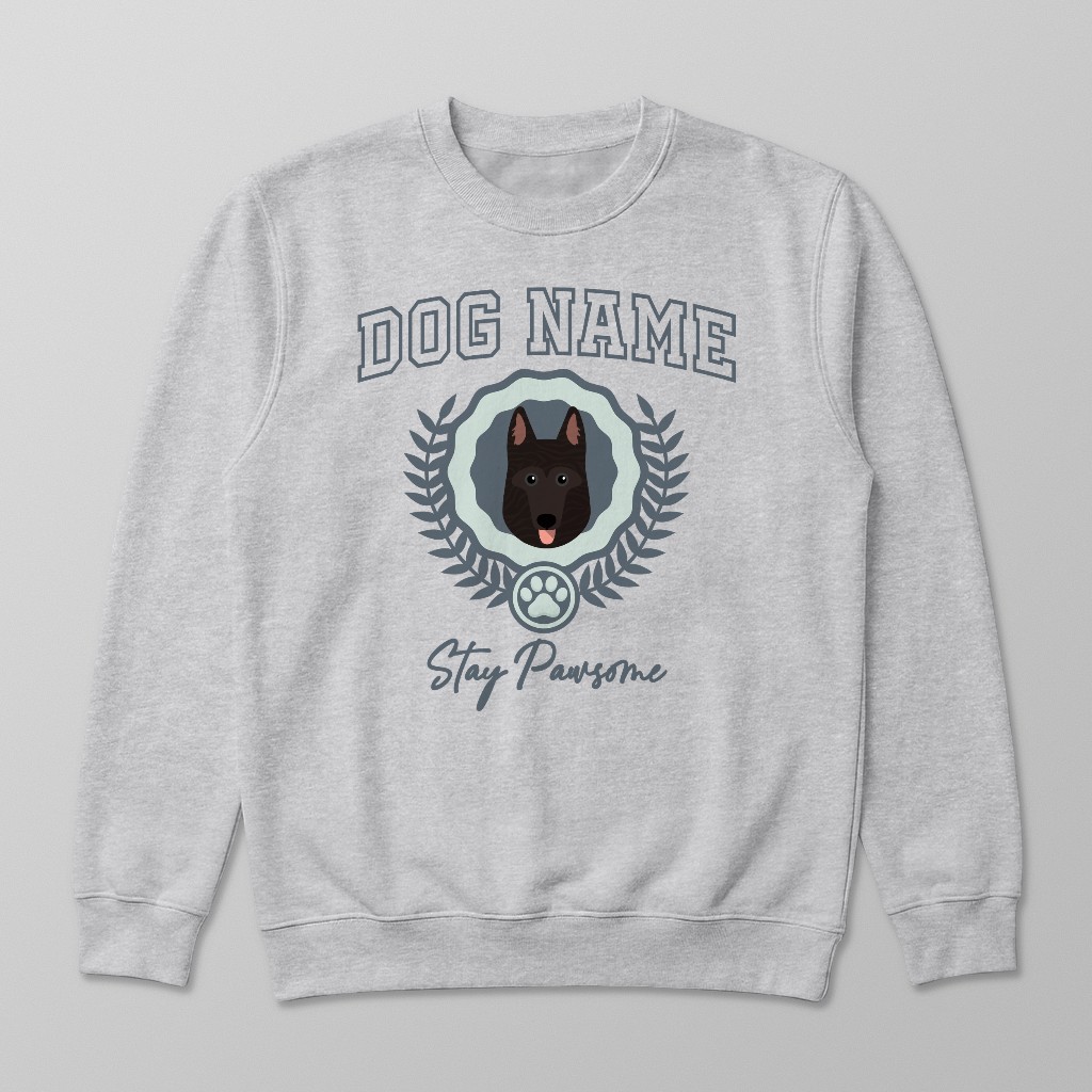 Stay Pawsome: Personalized {breedFullName} Sweatshirt
