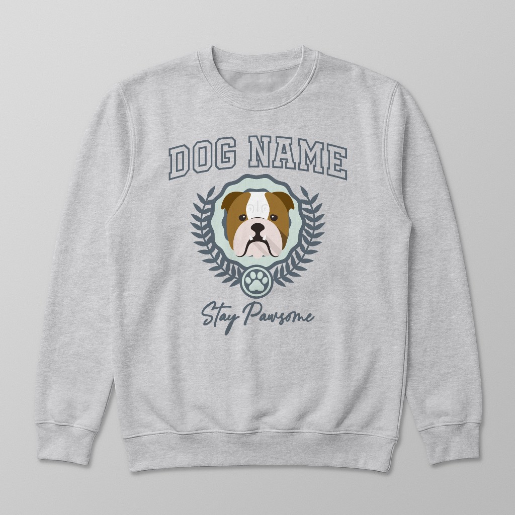 Stay Pawsome: Personalized {breedFullName} Sweatshirt